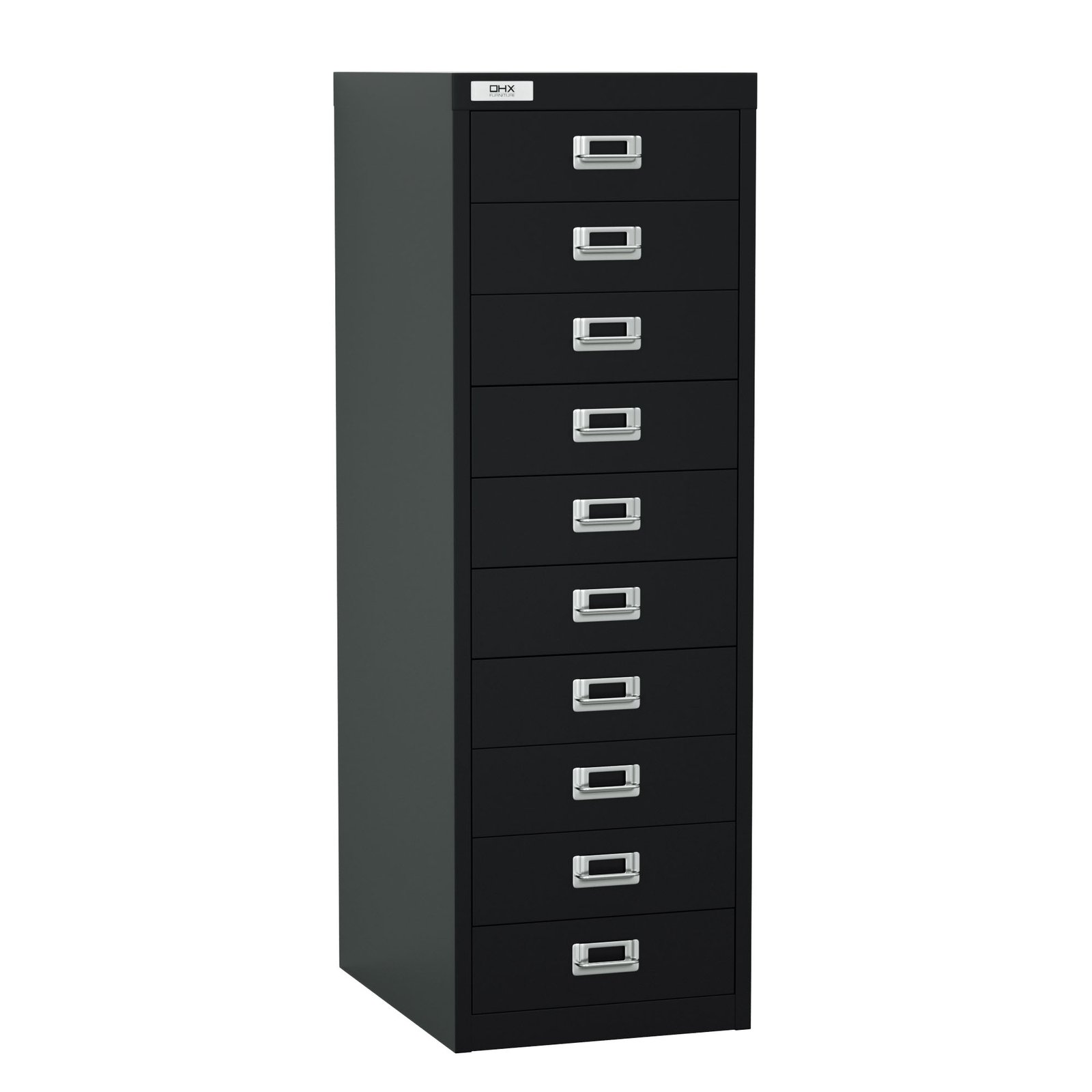 Multi-Drawer-Cabinet-10-Drawer-Black-02